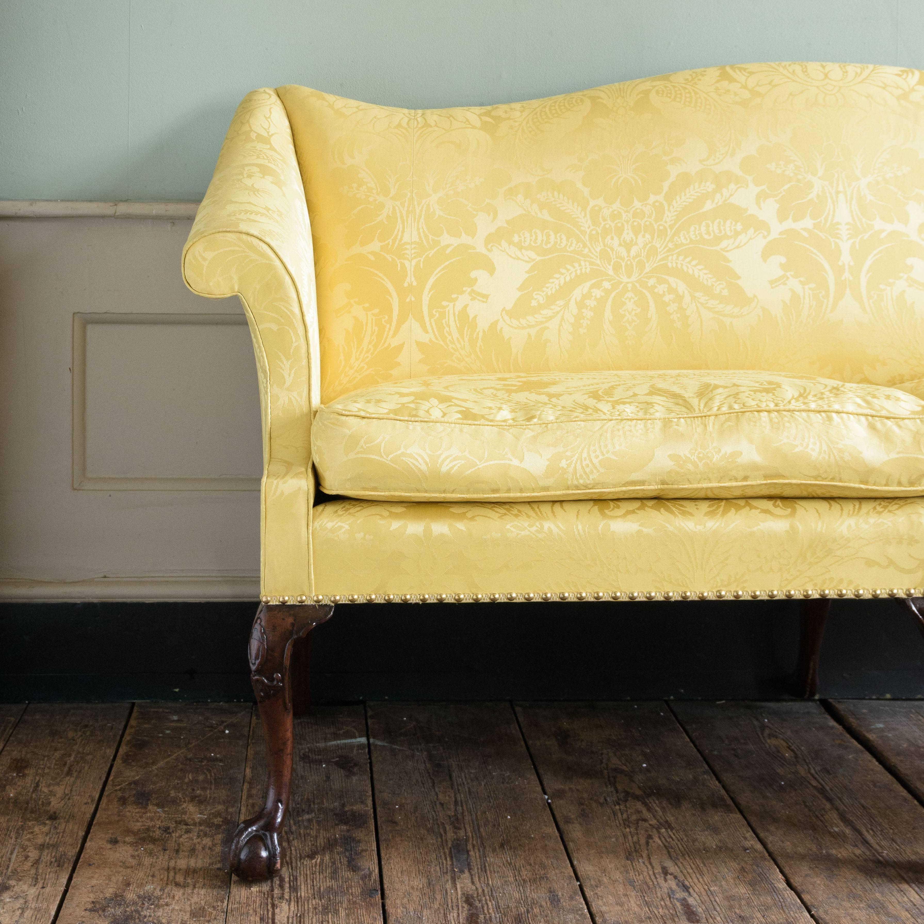 20th Century George II Style Mahogany Sofa