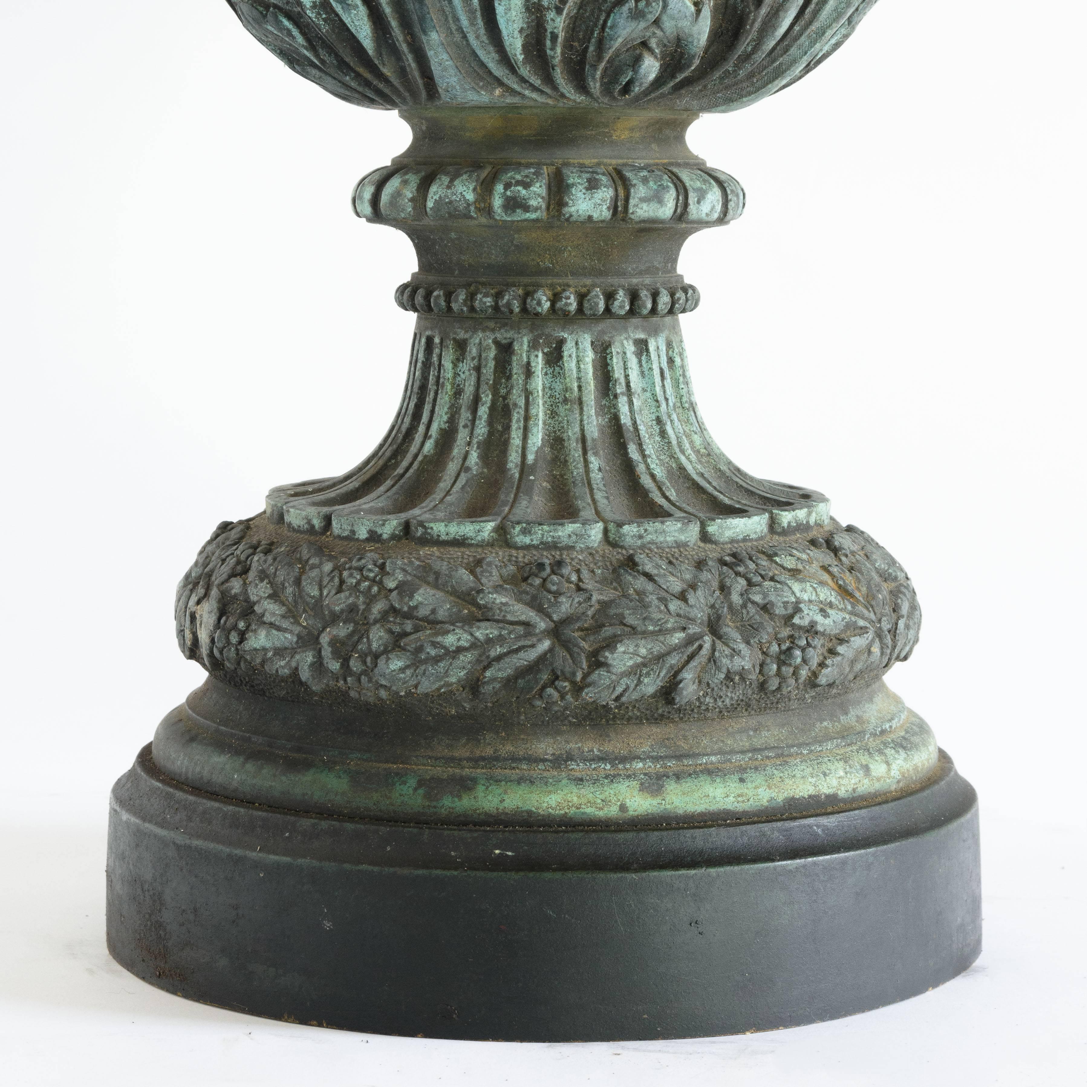 Exceptional French Bronze Ewer Attributed to Villemsens of Paris 1