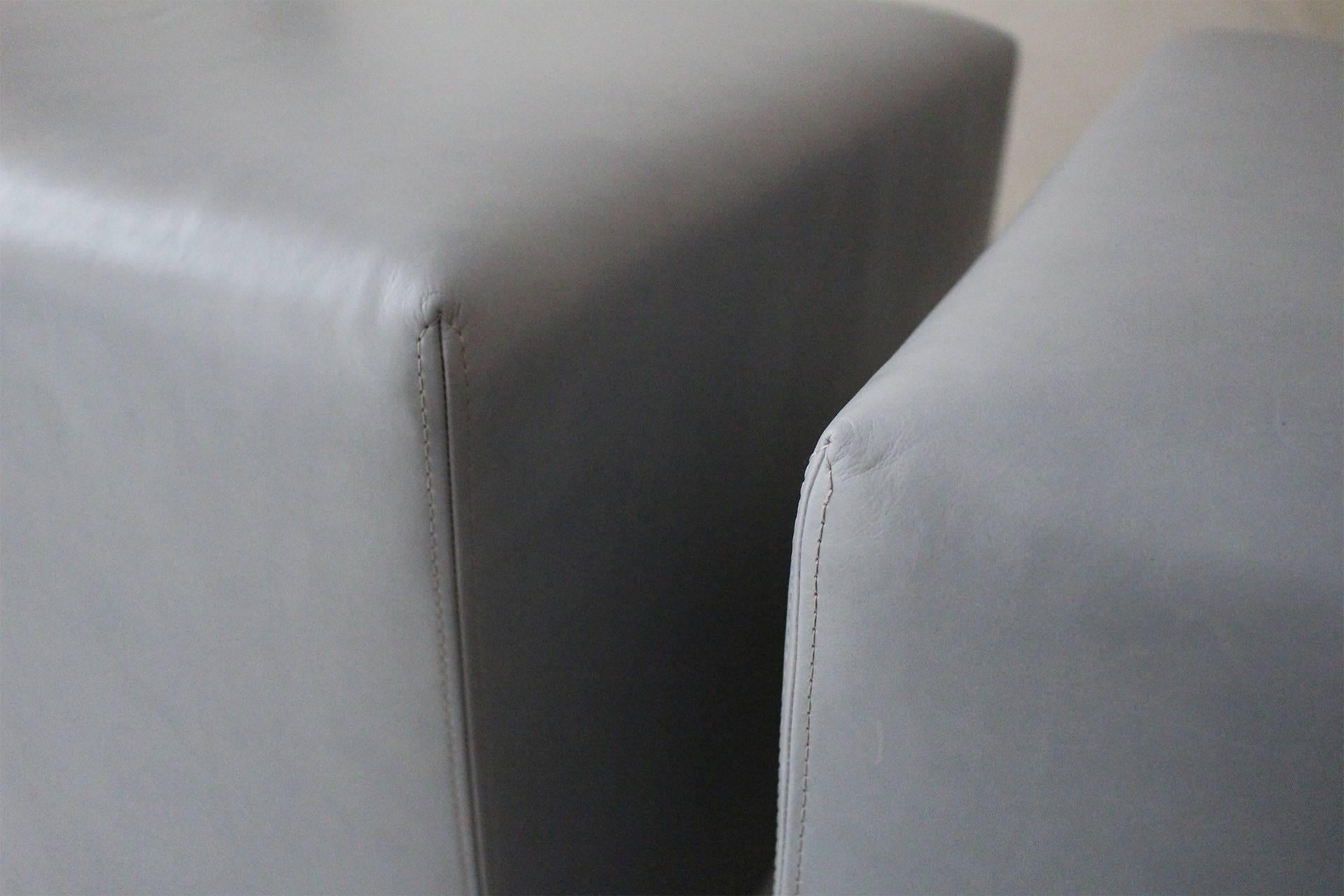 Contemporary Handmade Cubo Ottomans by Dmitriy & Co. In Excellent Condition In New York, NY