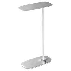 UNISM - Tall Side Table - Brushed Aluminium