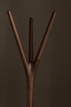 Hanger - Contemporary American Walnut Coat Hanger – Handmade by Unism