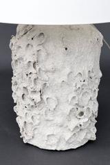 Faux Barnacle-Covered Lamp