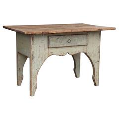 Early 19th Century Painted Swedish Table