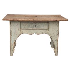 Early 19th Century Painted Swedish Table