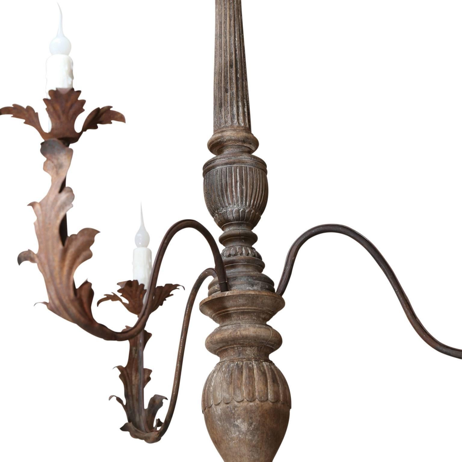 19th Century Tuscan Chandelier 2