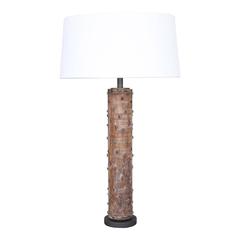 Antique Print Roller Table Lamp