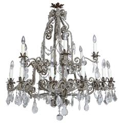 Large Fine French Chandelier