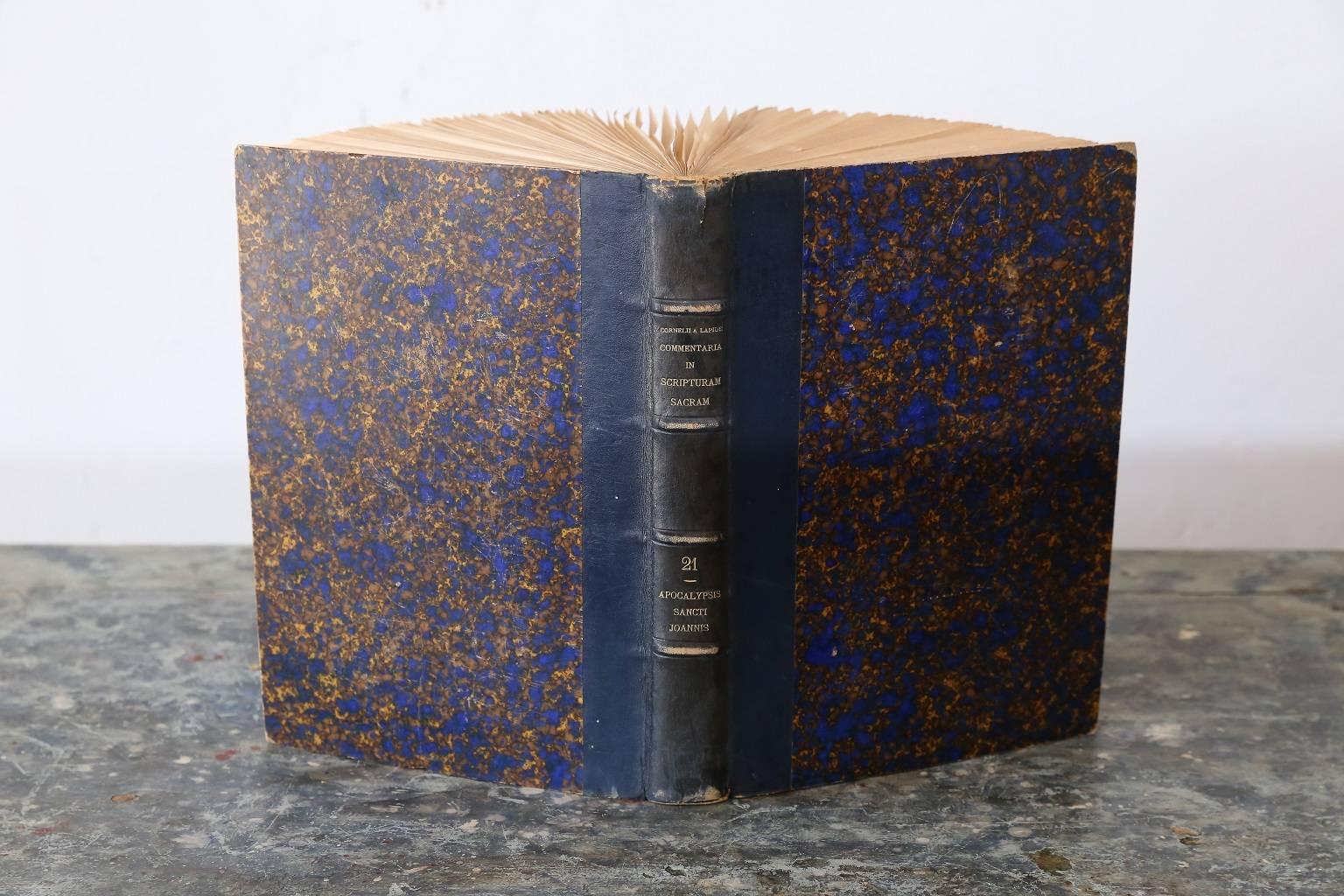 Leather Folded Page Book Art