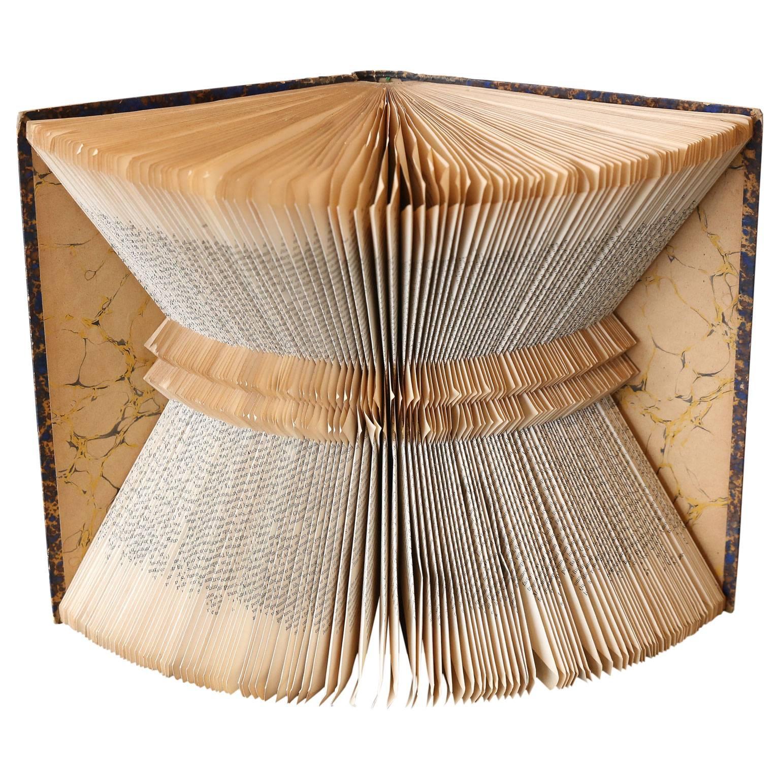 Folded Page Book Art