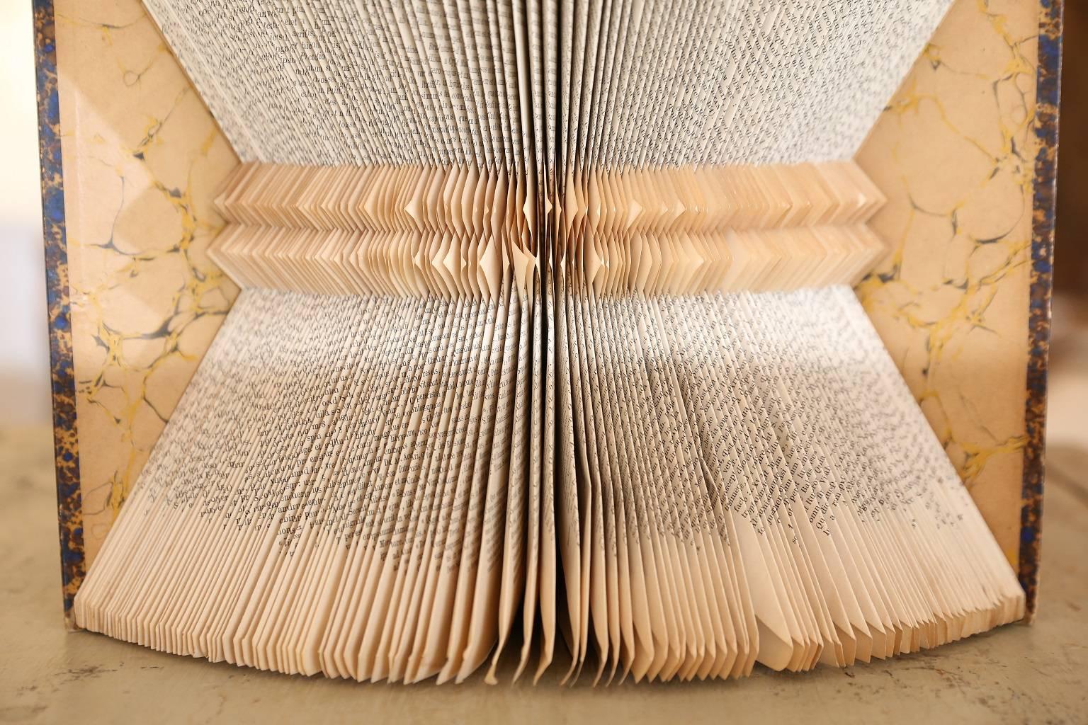 Folded Page Book Art 2