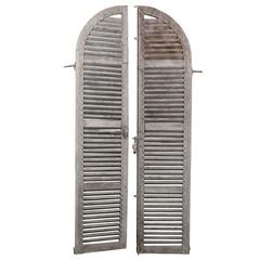 Pair of Large 19th Century Shutter Doors from France