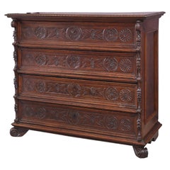 17th Century French Walnut Chest of Drawers