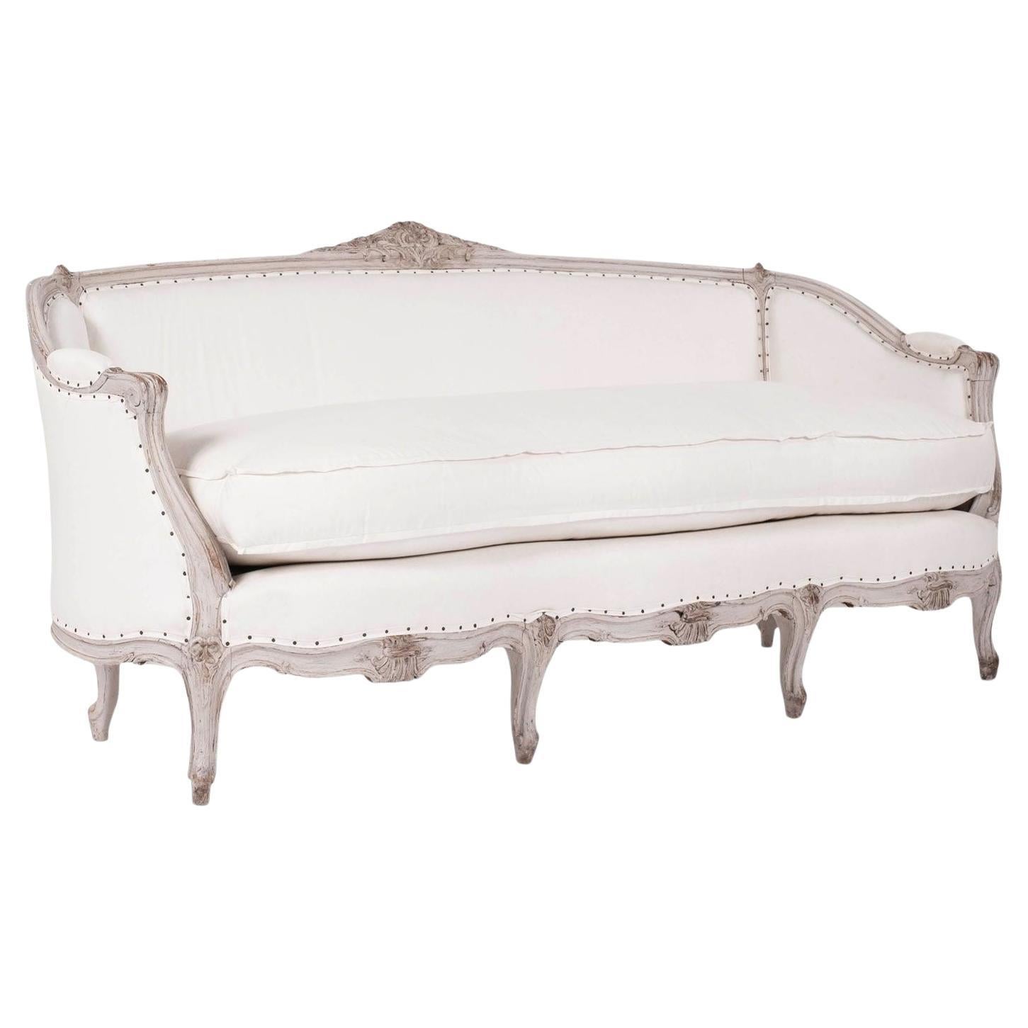 Divano Canapé svedese del XIX secolo