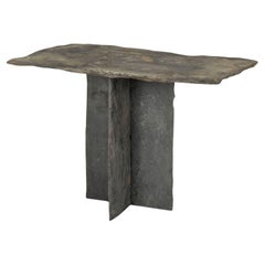 Used French Rectangular Top Slate Table