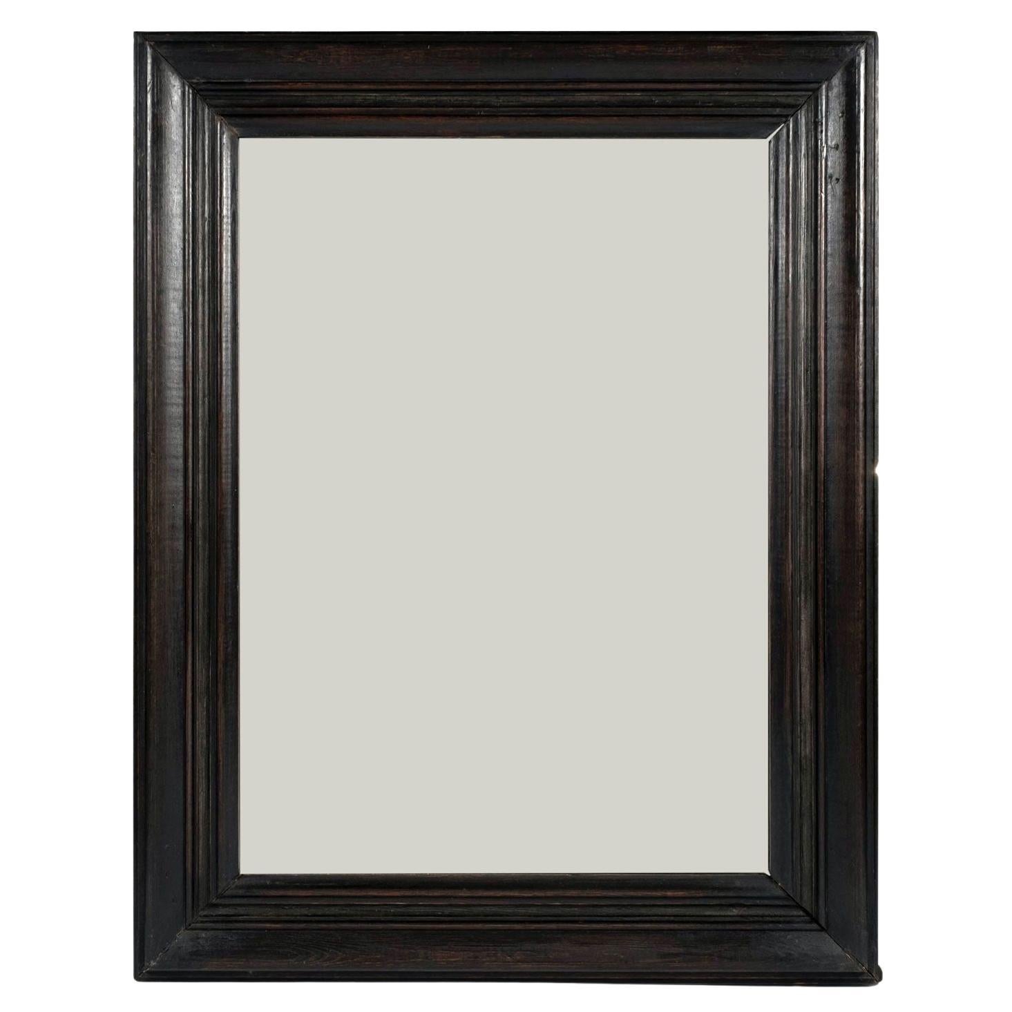 19th Century Ebonized Mirror