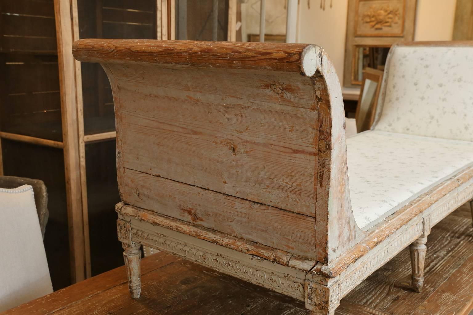 Upholstery 18th Century Gustavian Daybed