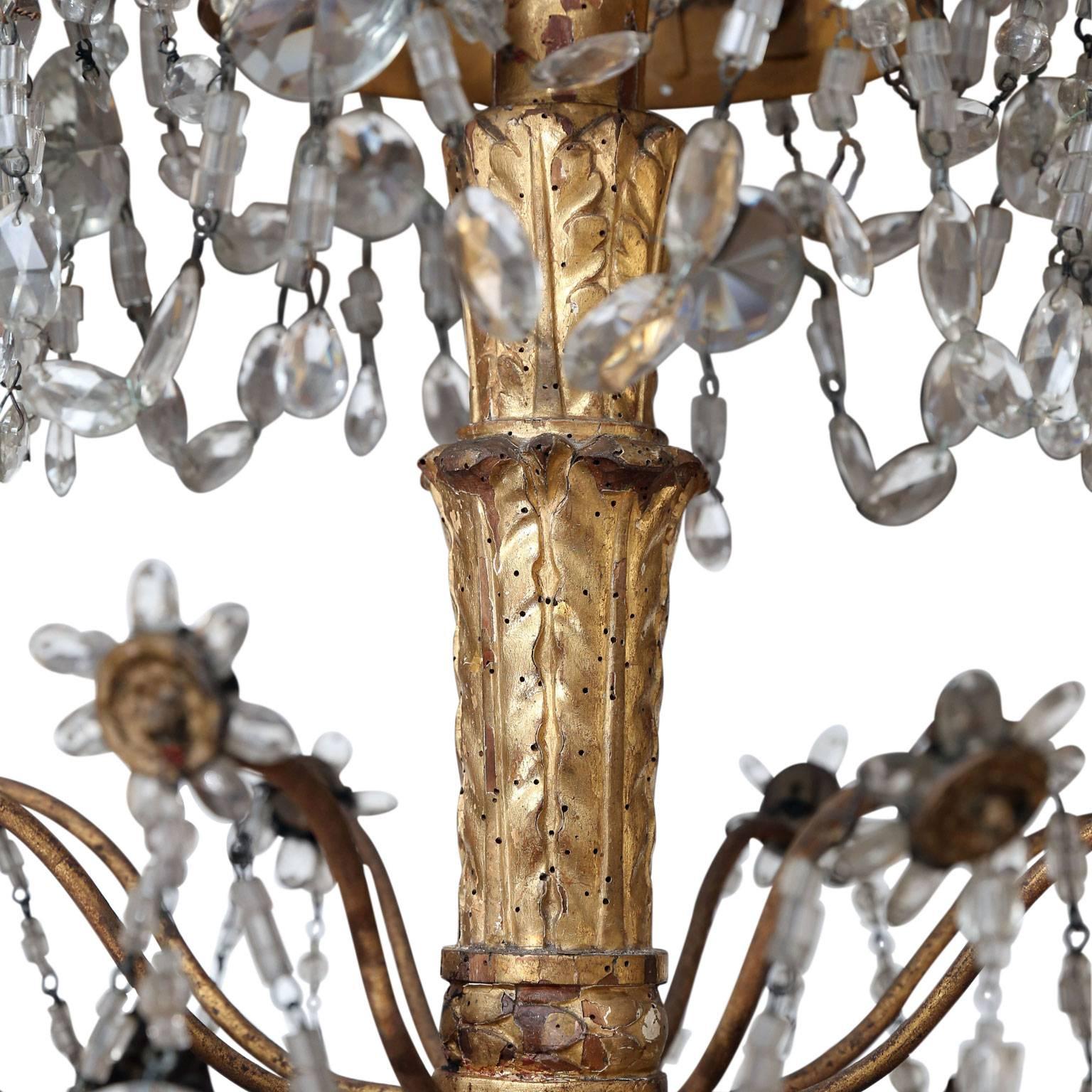 Pair of 18th Century Chandeliers from Genoa 1