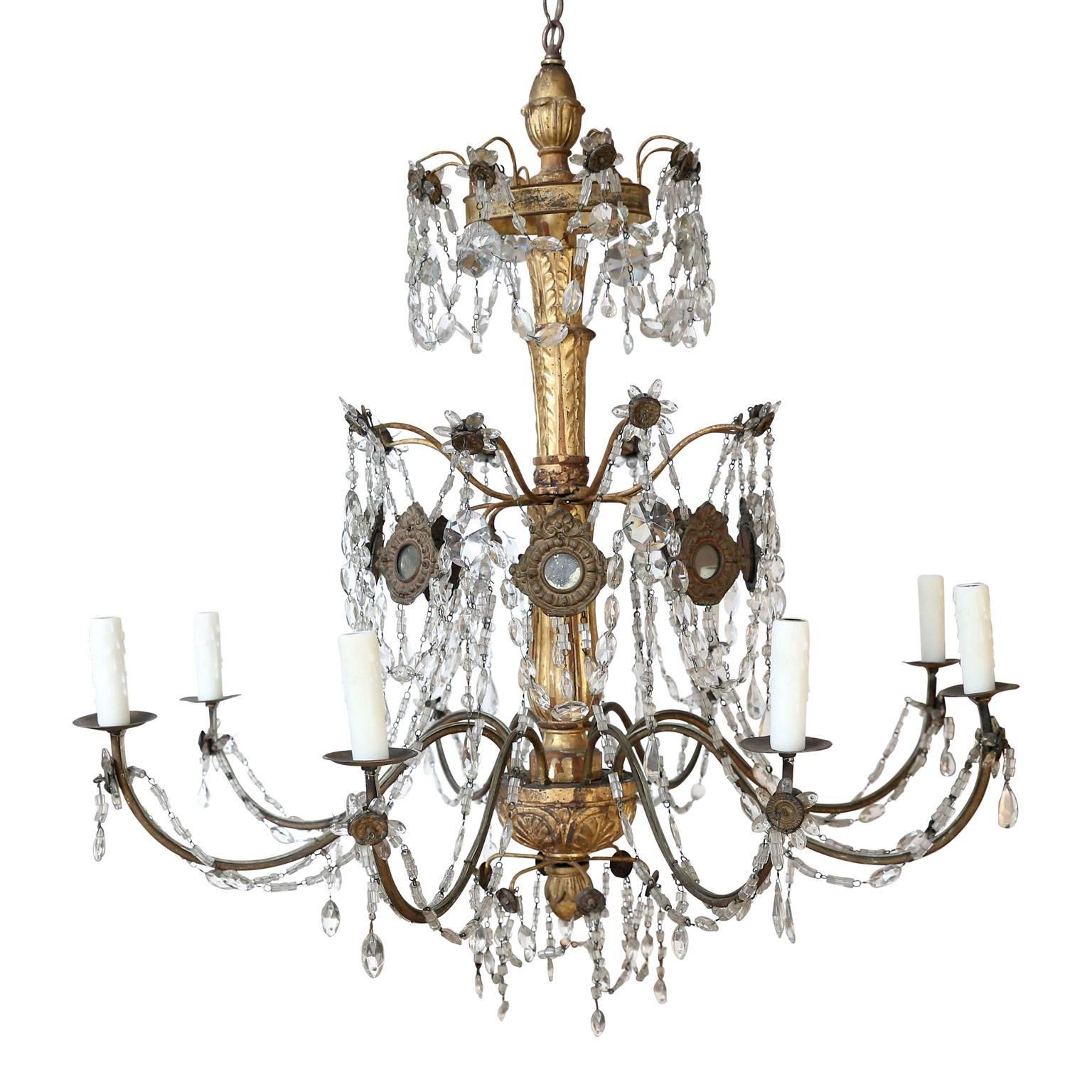 Pair of 18th Century Chandeliers from Genoa 3