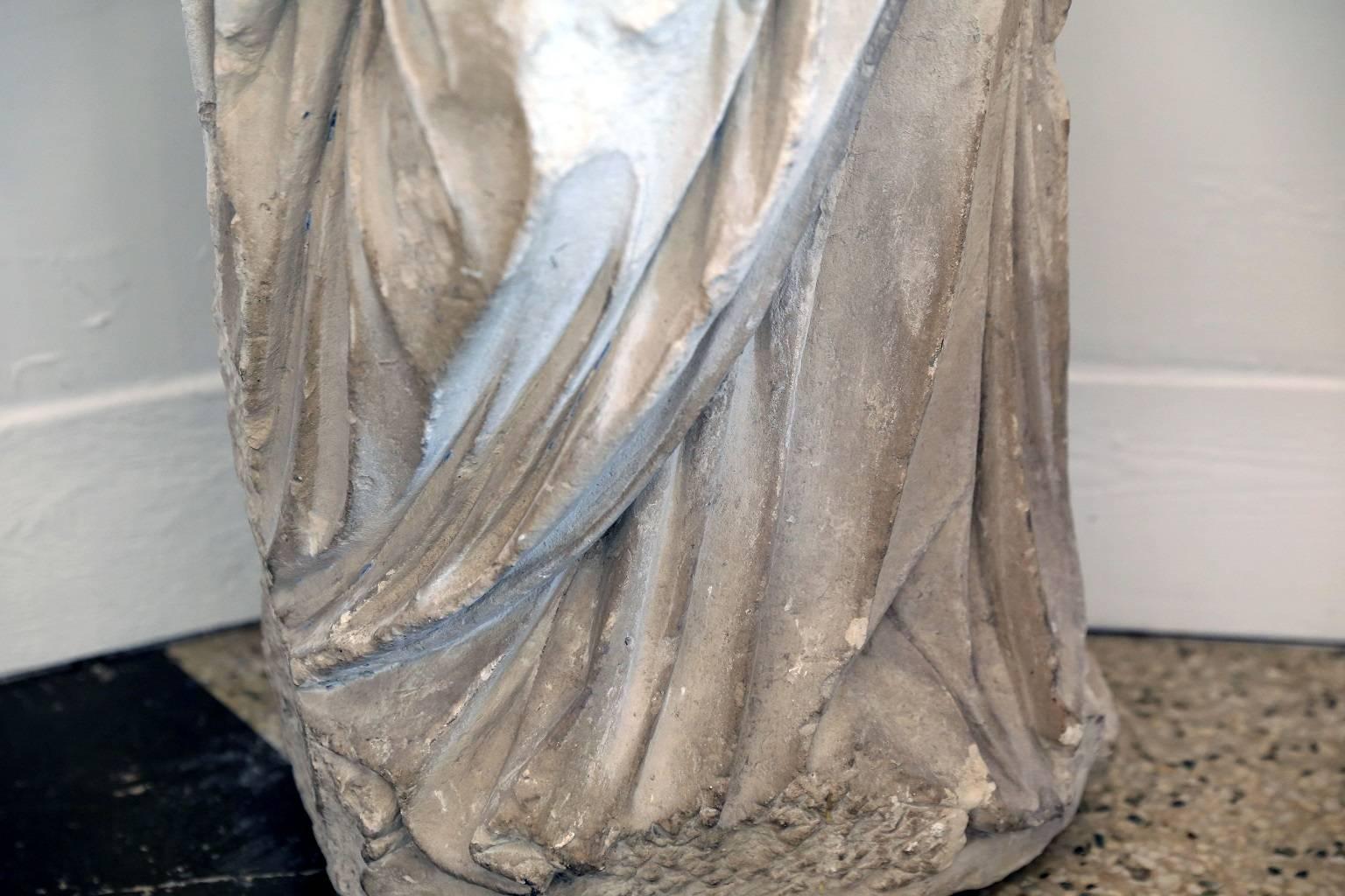 Large French Limestone Statue 1