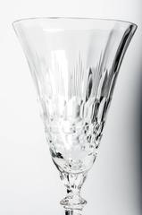 Vintage Cut Crystal French Champagne Flute