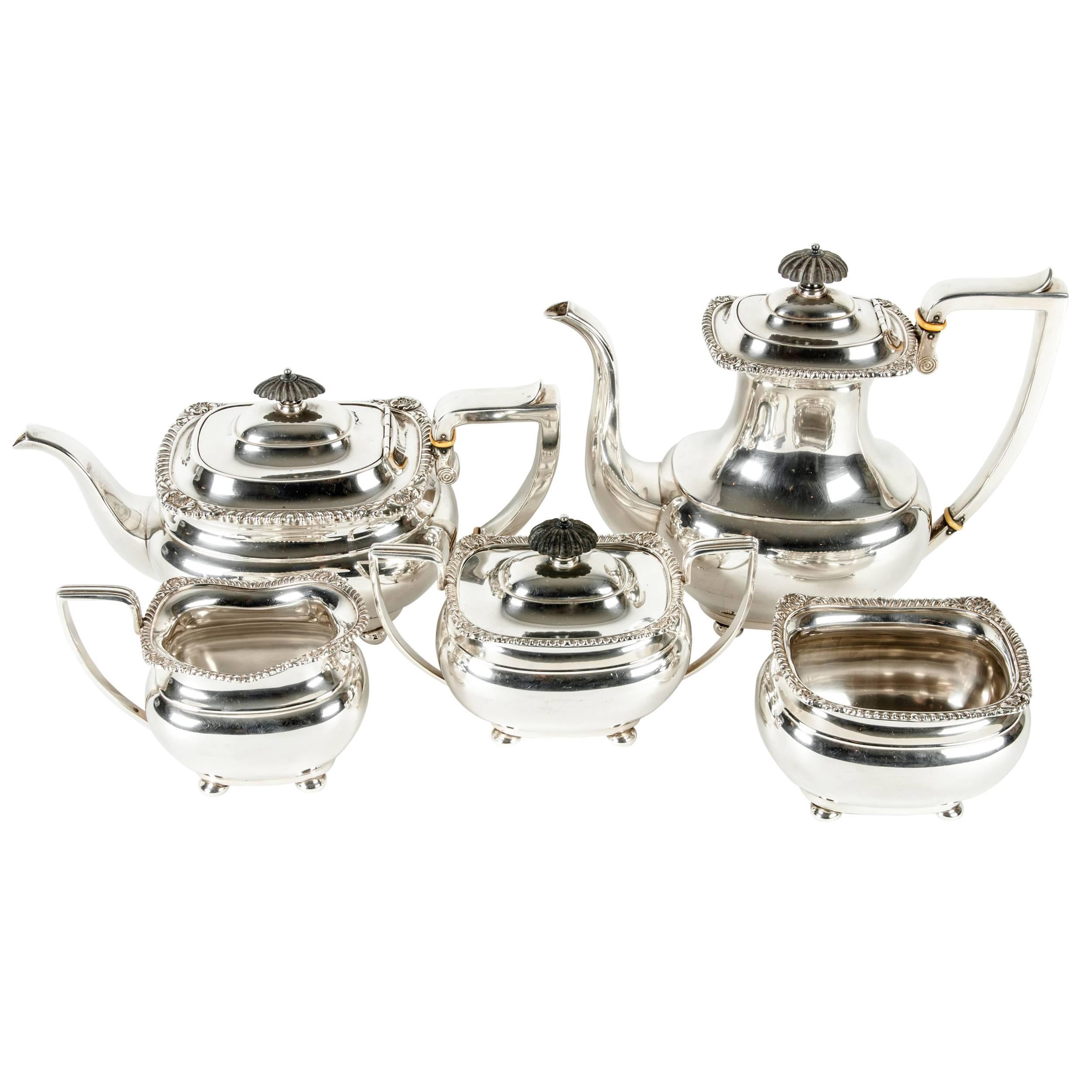 Antique Sterling Silver Tea and Coffee Service