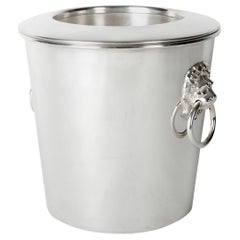 Vintage English Silver Plated Wine Cooler / Ice Bucket