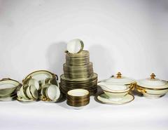 Vintage Bavarian Dinner Service for Ten