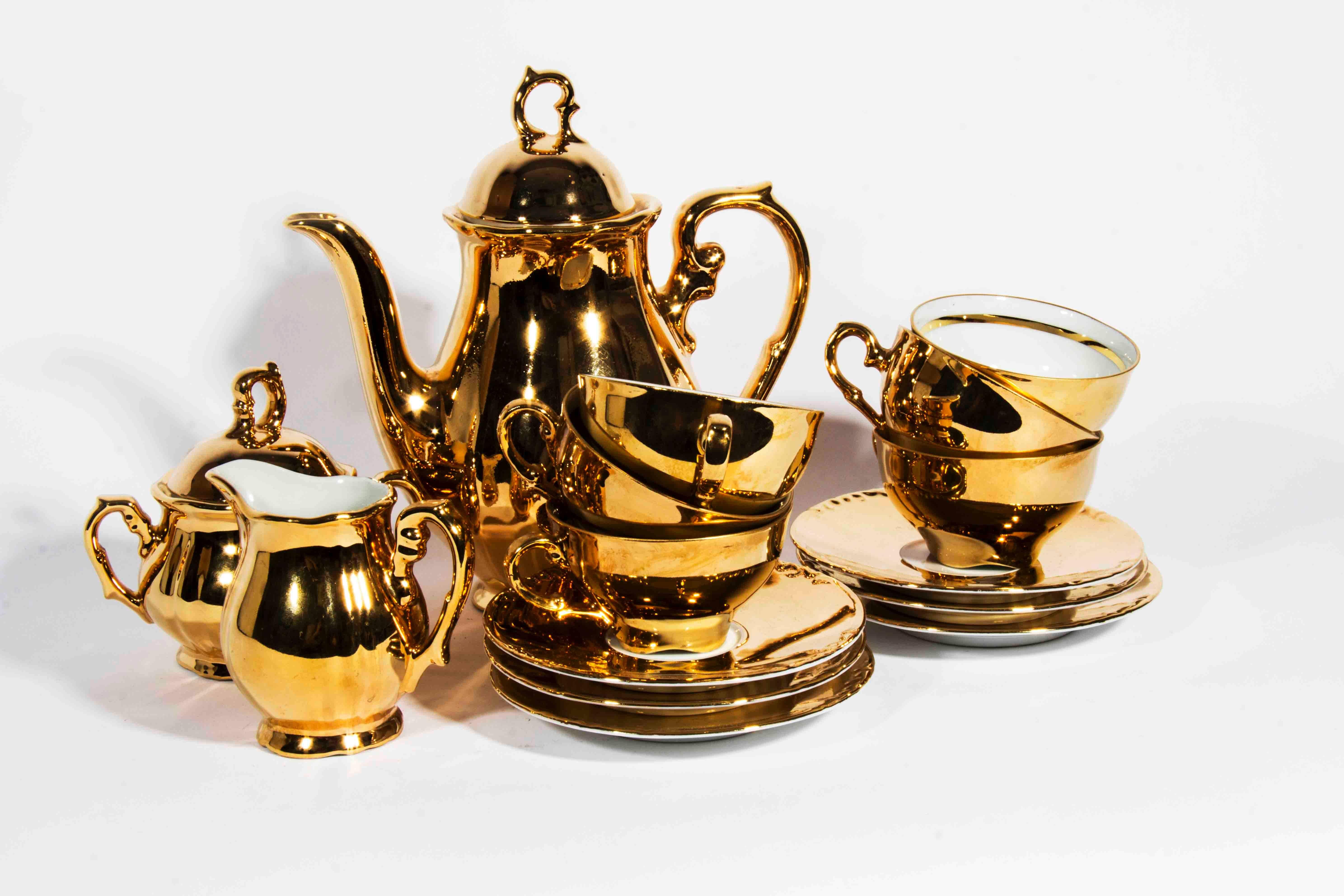 gold plated coffee