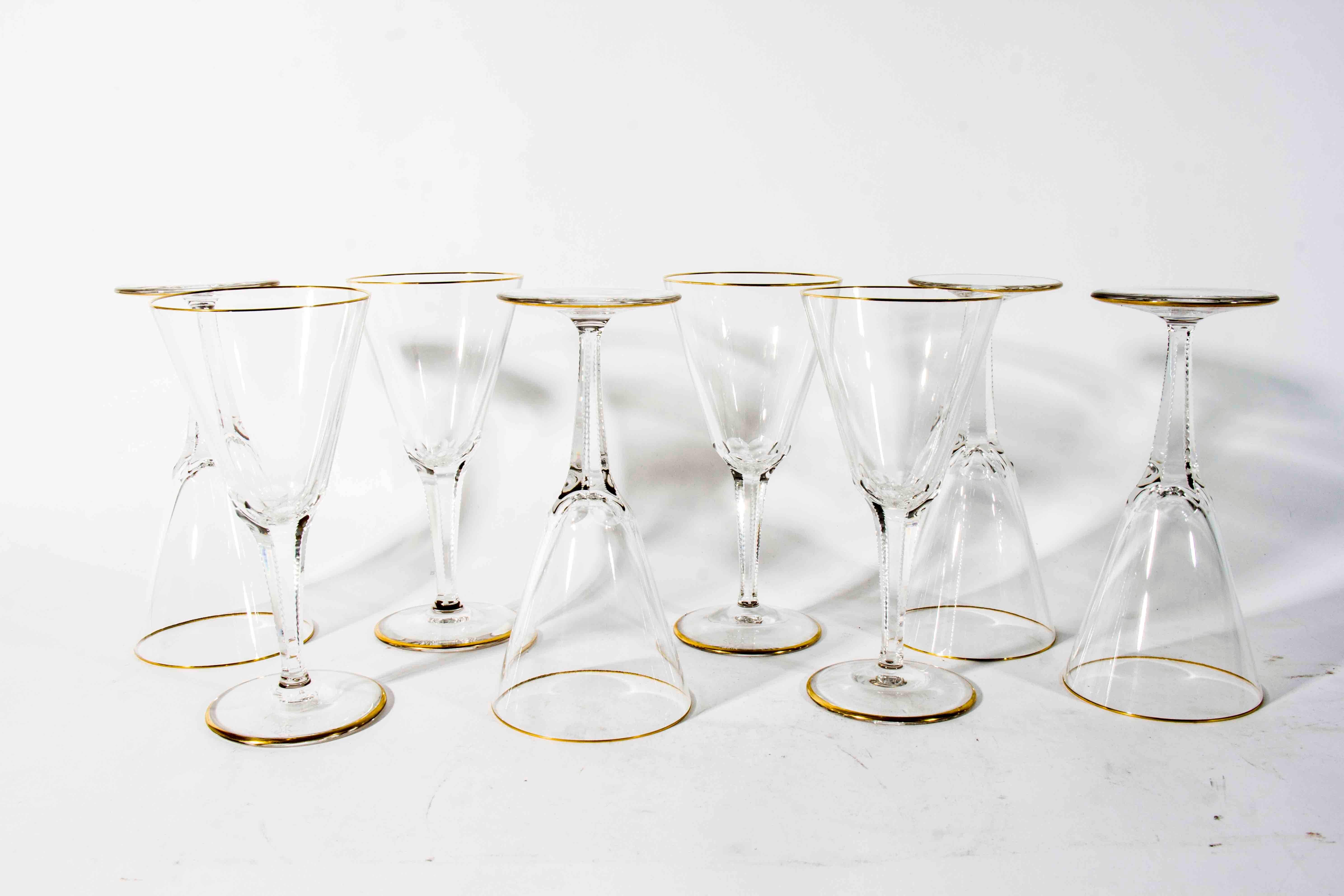 antique drinking glasses