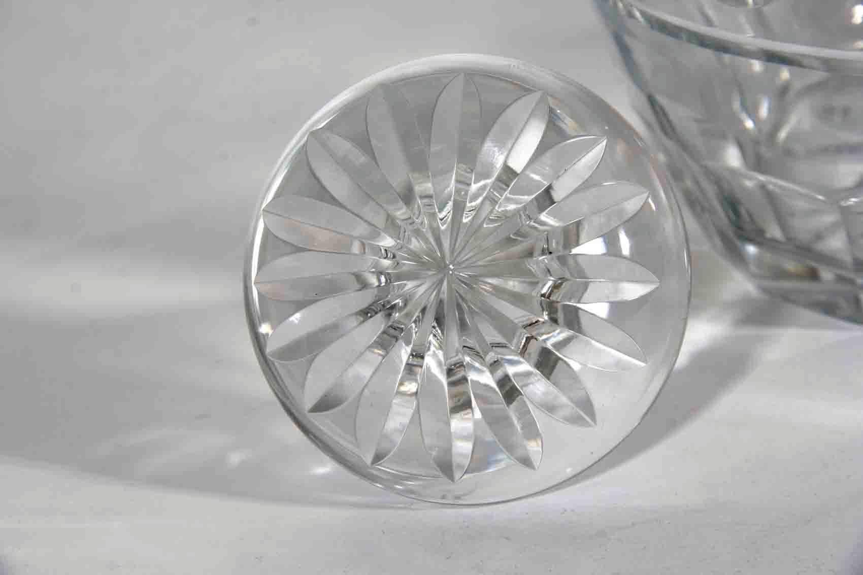 Vintage Cut Crystal Decanter In Excellent Condition In Tarry Town, NY