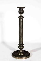 Vintage English Pewter Candlestick