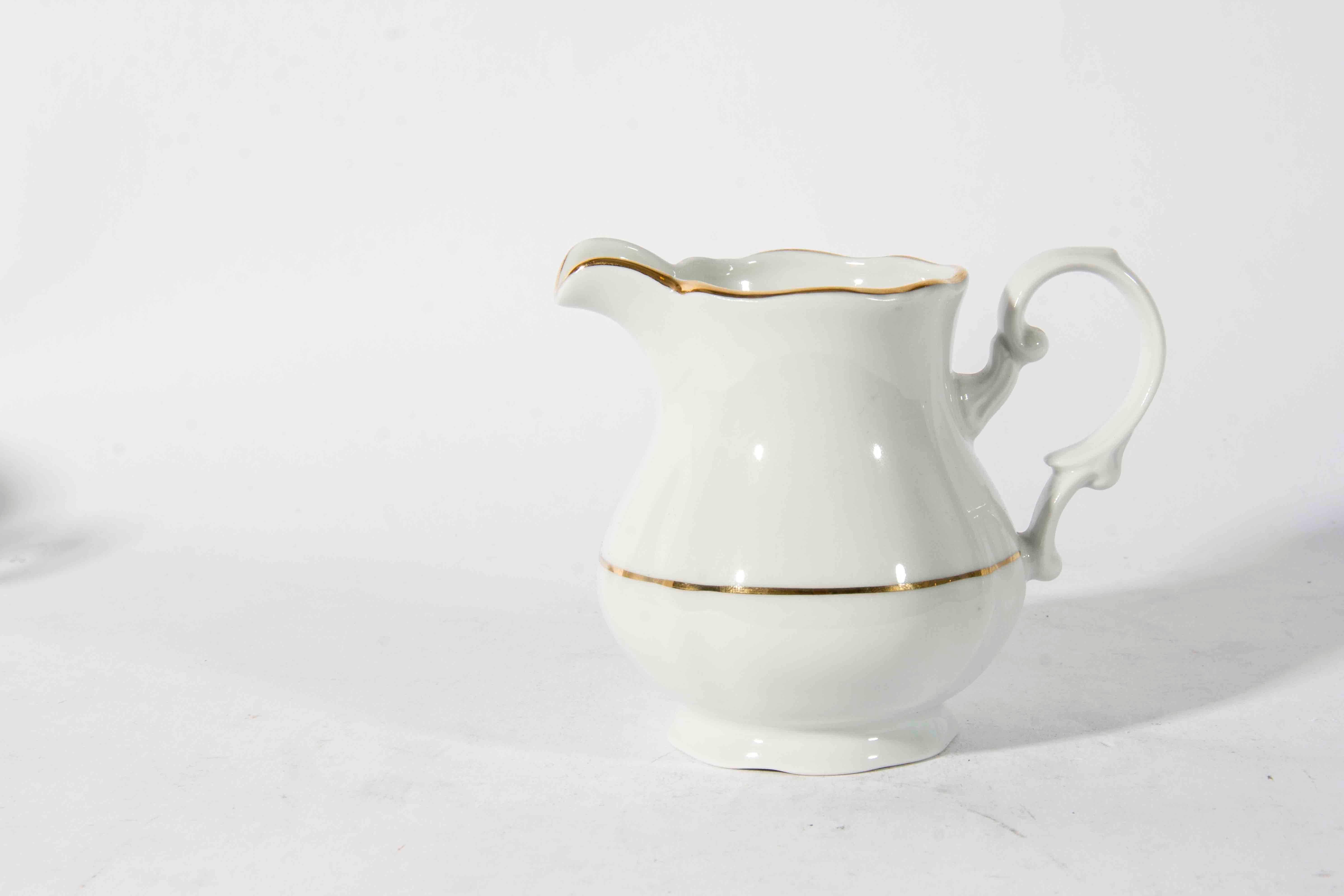 Vintage Porcelain Tea Service for Six People 2