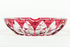 Vintage Saint Louis Cut Crystal Ash Tray
