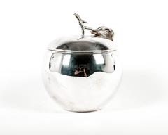 Vintage English Silver Plate Ice Bucket with Insert