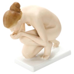 Porcellana tedesca Rosenthal dei primi anni del XX secolo, “L’ubriacone” di Ernst Wenck