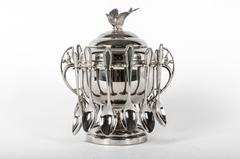 Antique English Silver Plate  Dish