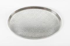 Vintage English Oval Decorative Tray
