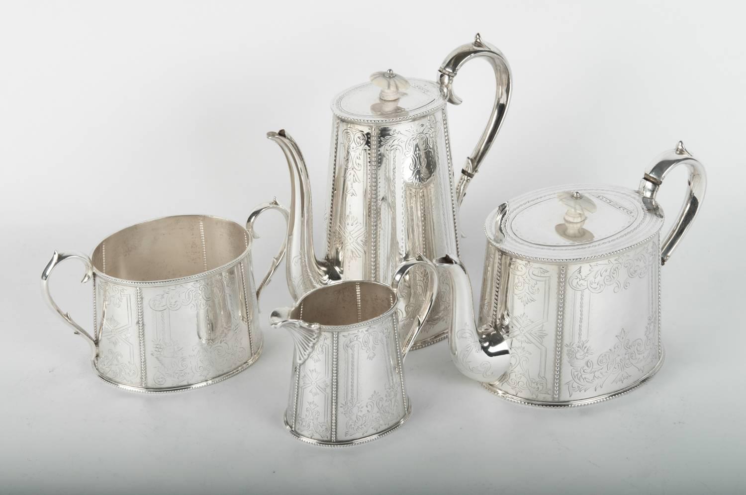 Old English Silver Plated Tea or Coffee Service 2