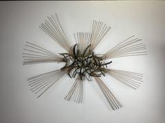 Large Mixed Metal Sculpture Signed and Dated Silas Seandel