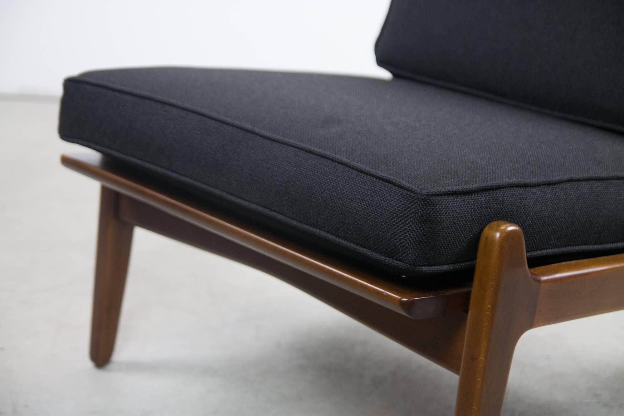 Danish Rare Ib Kodod Larsen  Slipper Chair For Sale