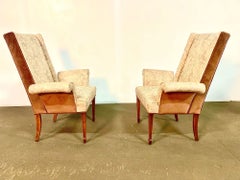 Pair of 1950's Fireside chairs Lorin Jackson Grosfeld House