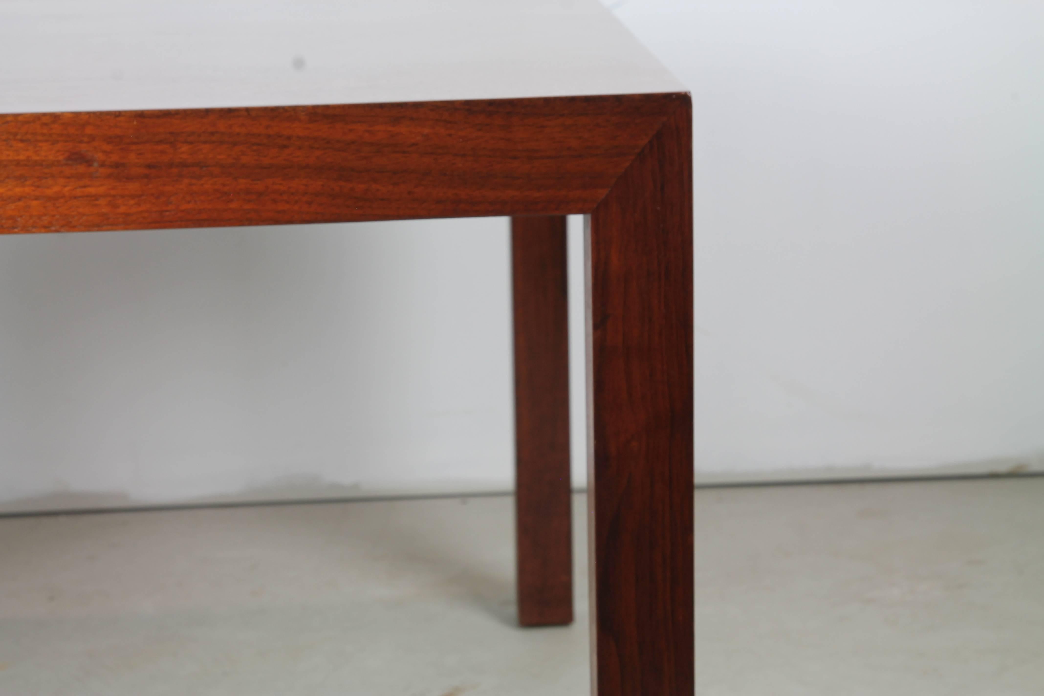 American Mahogany Parsons Table by Edward Wormley for Dunbar