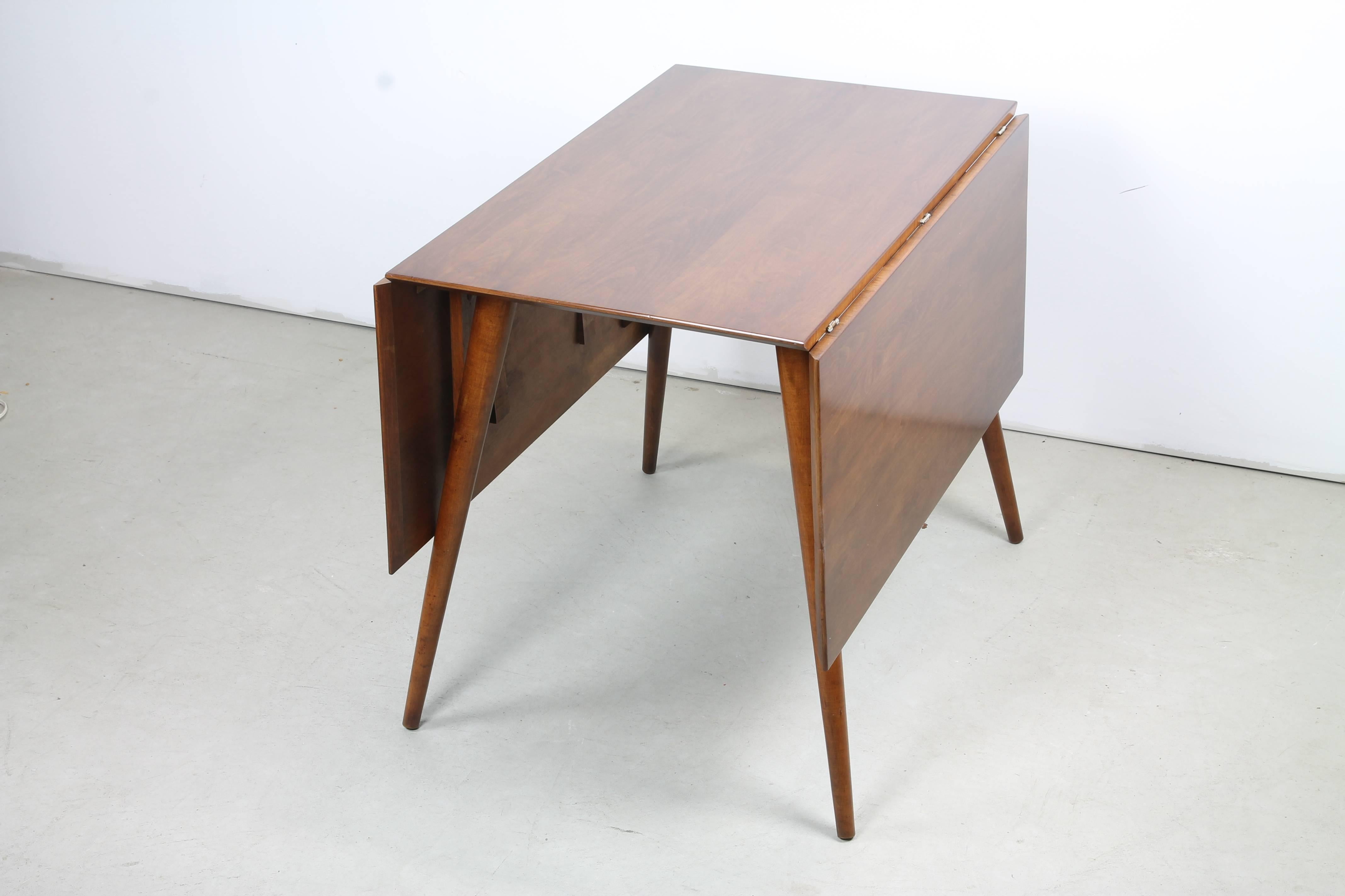 American Planner Group Drop-Leaf Table by Paul McCobb for Winchendon For Sale