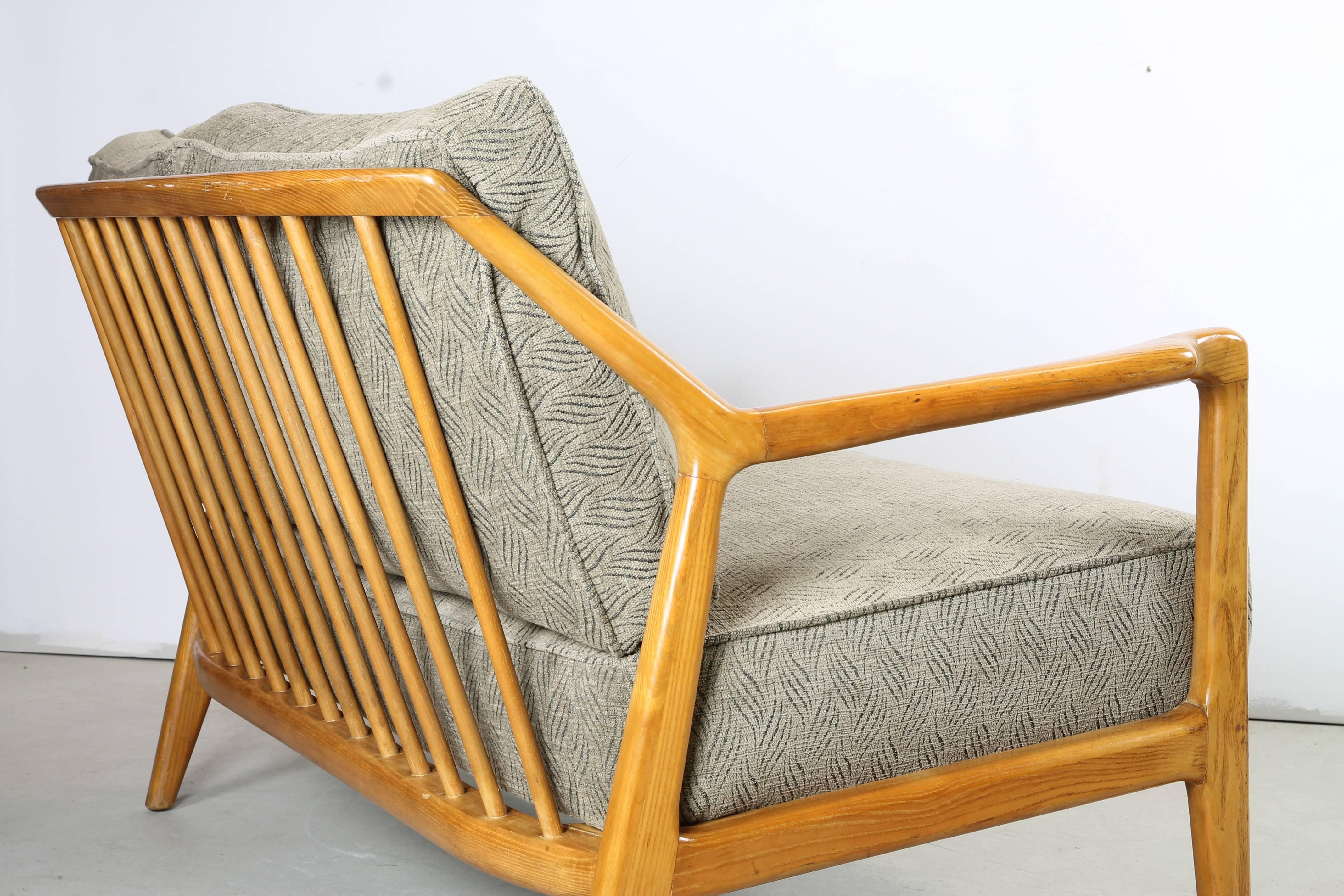 Mid-Century Modern Oak Settee by Jack van der Molen for Jamestown Lounge Co.