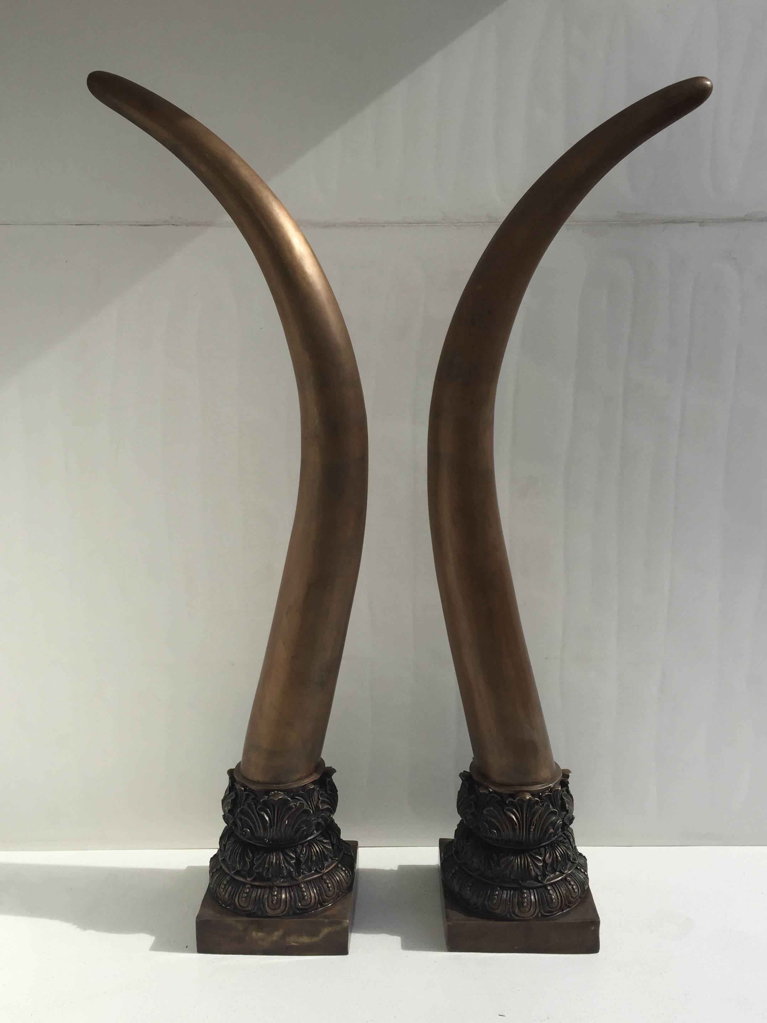 faux elephant tusks for sale