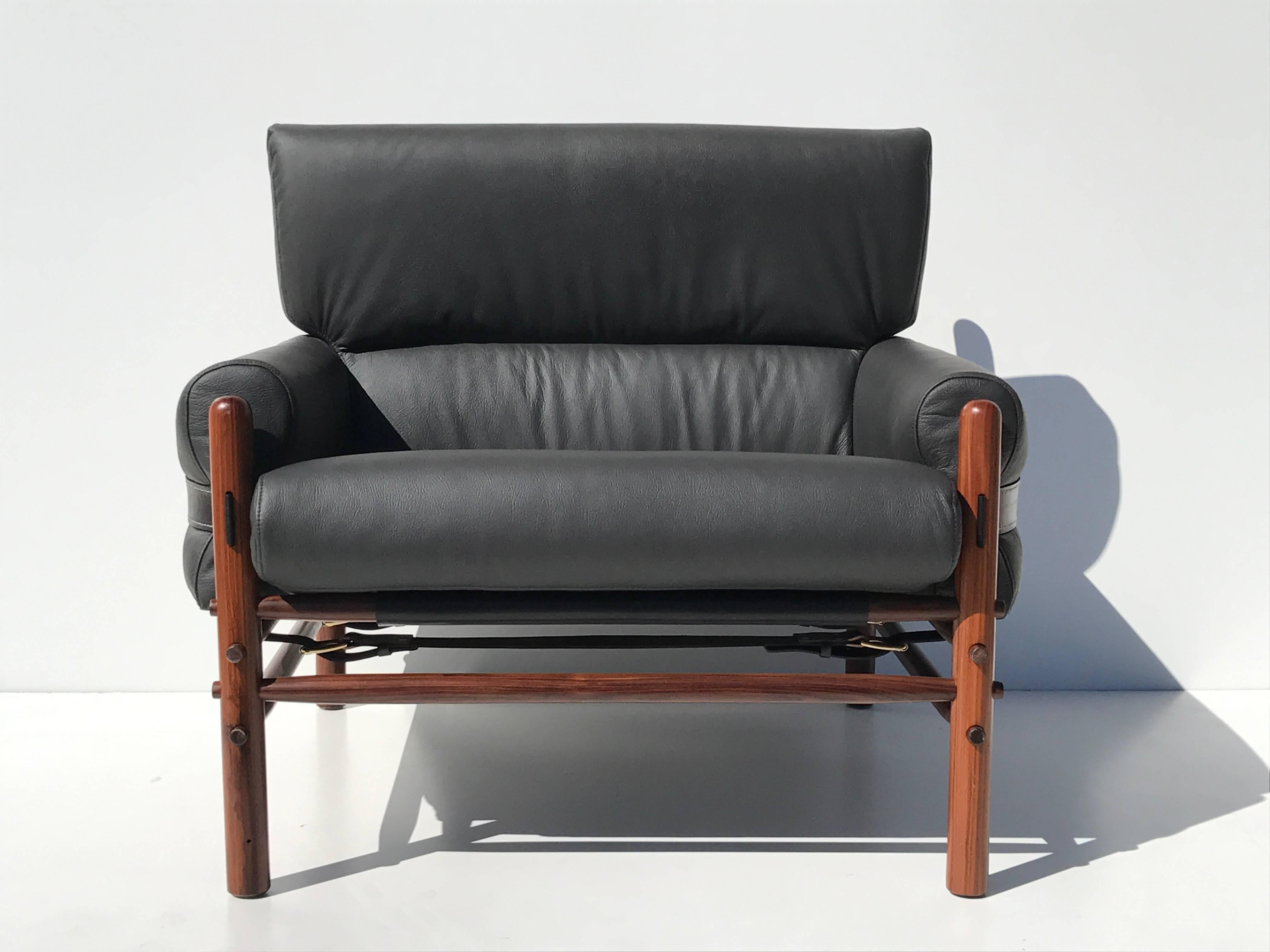 Mid-20th Century Pair of Arne Norell Kontiki Lounge Chairs