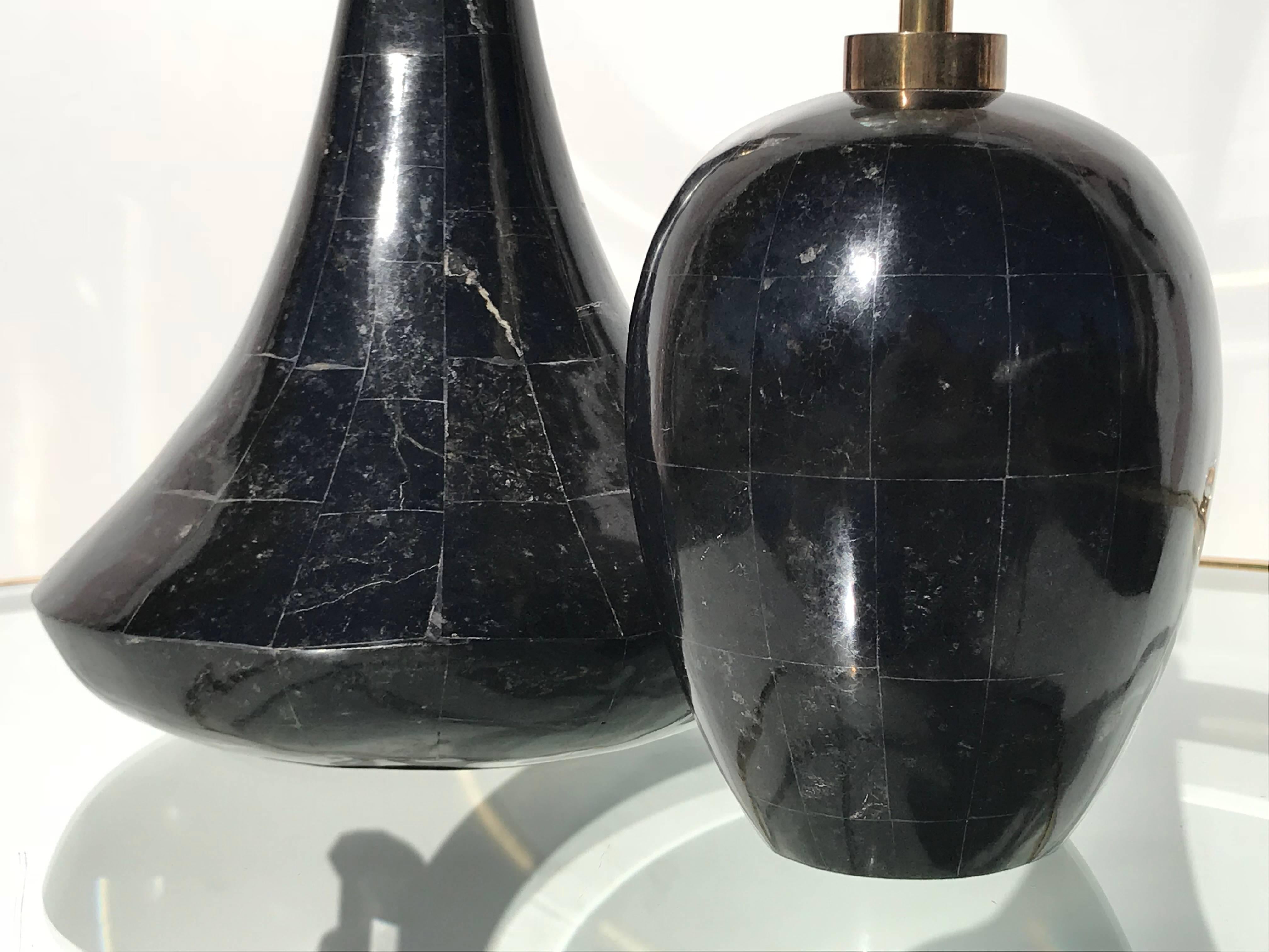 stone perfume bottles
