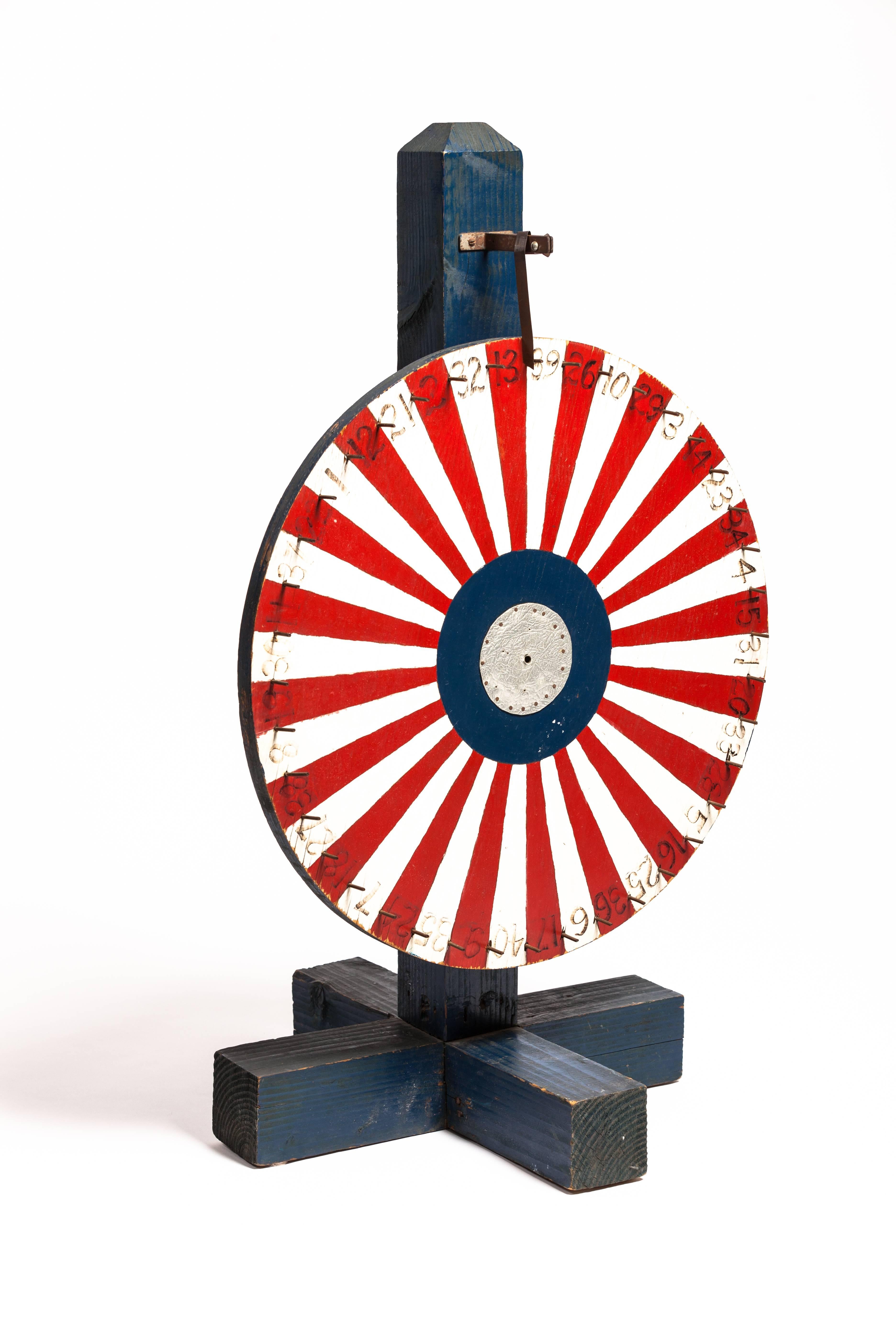 American Vintage Striped Game Wheel