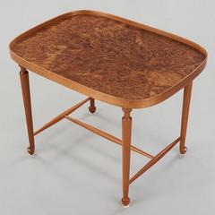 Josef Frank mahogany side table, Model 974, Svenskt Tenn Sweden 1938