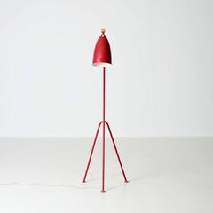 Greta Magnusson-Grossman "Grasshopper" Floor Lamp, Bergboms Malmö, Model 831